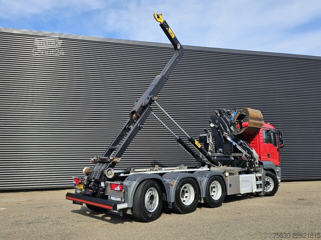 Sistema de braço de gancho MAN TGS 35.430 8x4-4 BL / HAAKARM + Z KRAAN / CRANE
