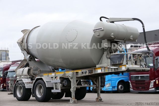 Semiremorcă  Louault SR 24 Liebherr  Betonmischer Lenkachse 