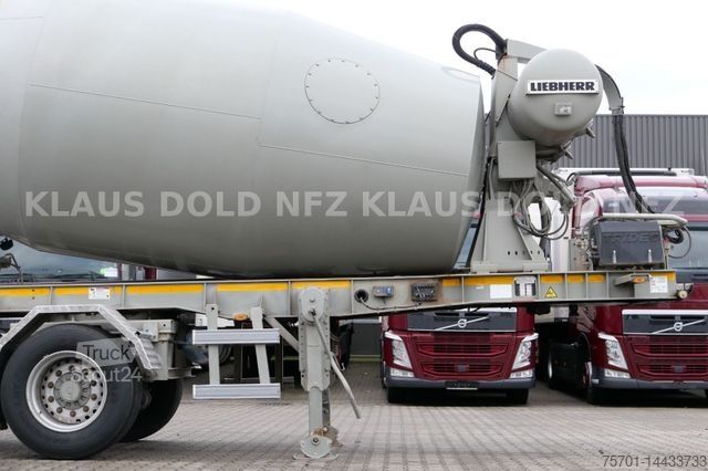 Semiremorcă  Louault SR 24 Liebherr  Betonmischer Lenkachse 