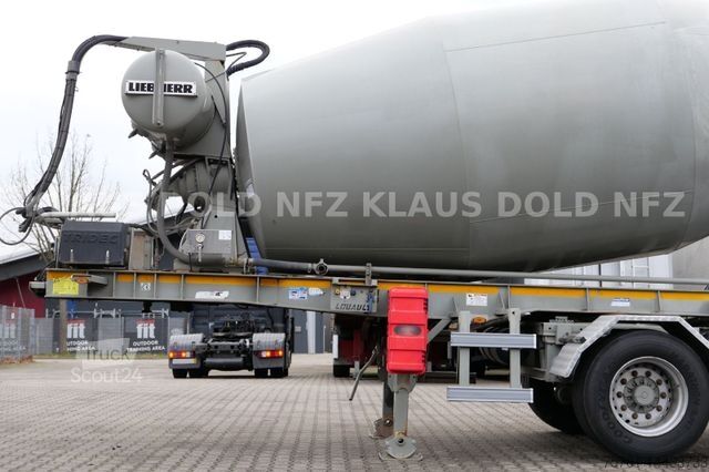 Semiremorcă  Louault SR 24 Liebherr  Betonmischer Lenkachse 