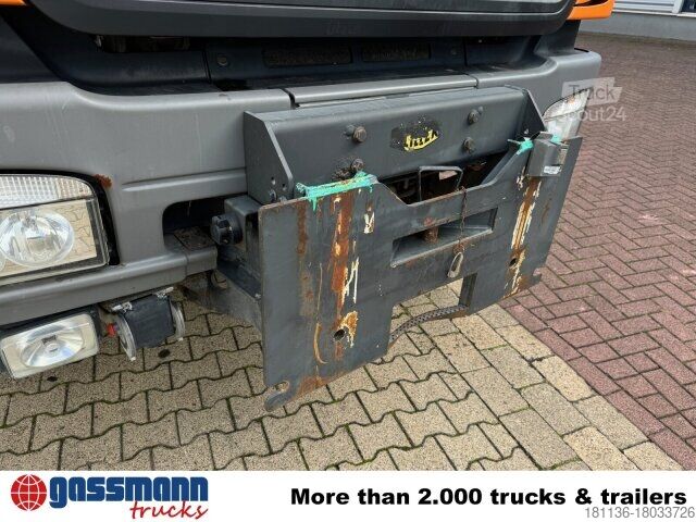 Kiepwagen Mercedes-Benz Axor 1833 AK 4x4, Winterdienstausstattung, Kran