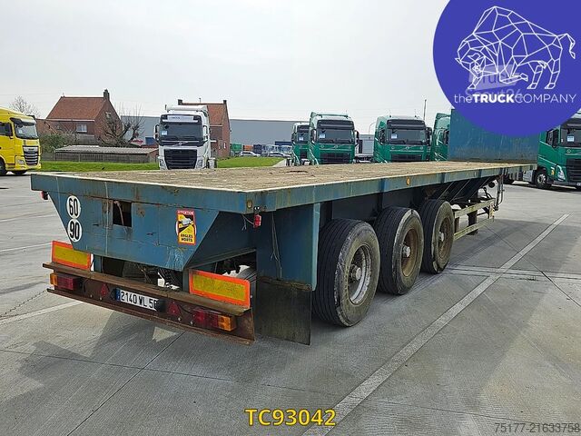 Remorque à plate-forme Demico 