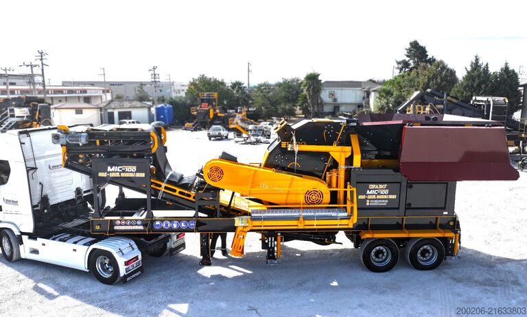 Brecher FABO MIC-100 Mobile Impact Crusher