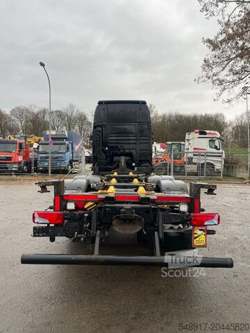 Containertransport MAN 26.500 XXK BDF Vollausst.