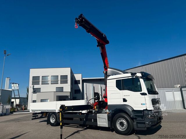 Кран, монтиран на камион MAN TGS 18.470 BL/ PK 14.502 /17m/Prit. 6,20m/ 9 tkm