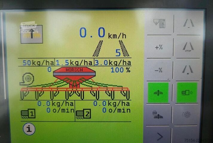 Såmaskine Horsch Focus 6 TD mit DuoDrill