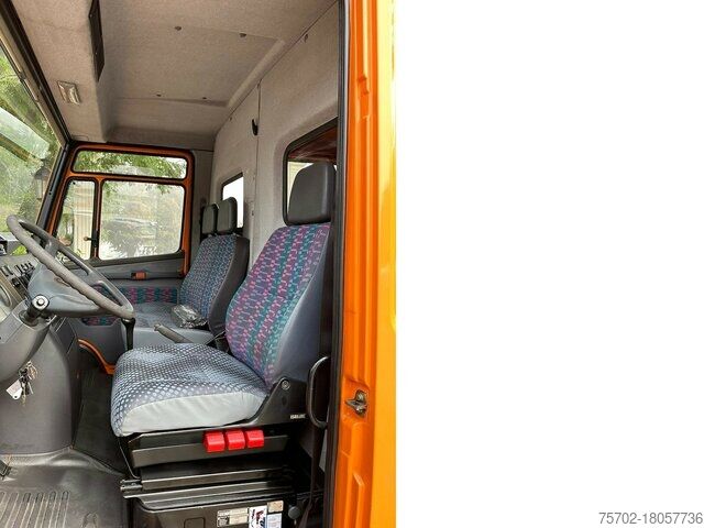 Hoogwerker vrachtwagen Mercedes-Benz 711 mit Ruthmann K 105 Arbeitsbühne