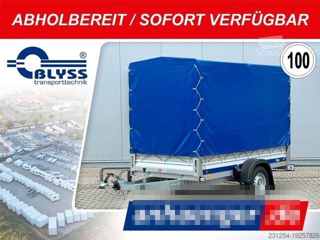 Ρυμουλκούμενο αυτοκινήτου BLYSS Alumina S2 PKW Anhänger  256x131x160cm 750kgGG