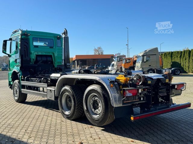 Abrollkipper MAN 28.480 6x4 Abrollkipper Meiller Tectrum RS21.65