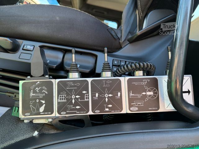 Haakarm vrachtwagen MAN TGS 28.480 6x4 Abrollkipper Meiller RS21.65