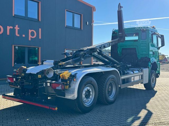 Abrollkipper MAN 28.480 6x4 Abrollkipper Meiller Tectrum RS21.65