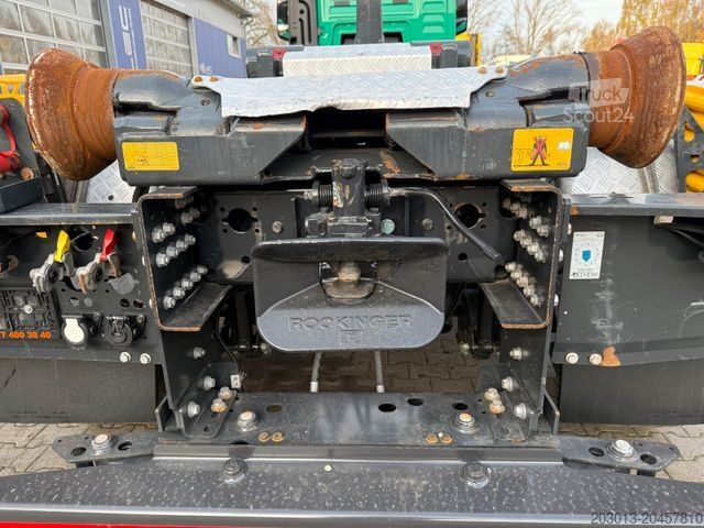 Camión portacontenedores de gancho MAN TGS 28.480 6x4 Abrollkipper Meiller RS21.65