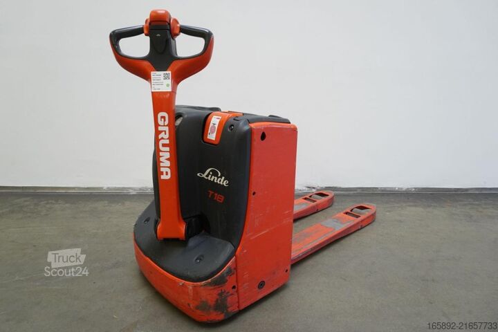 Manuell pallvagn Linde T 18 1152
