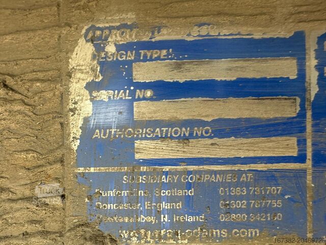 Transporte refrigerado/congelado Gray and Adams Meat Hook Thermo King SLXE 400