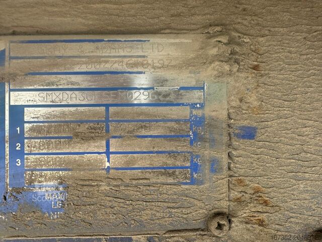 Transporte refrigerado/congelado Gray and Adams Meat Hook Thermo King SLXE 400