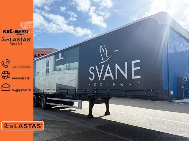 Раздвижные брезентовые навесы Kel-Berg Curtainsider / Planenauflieger / Gardin