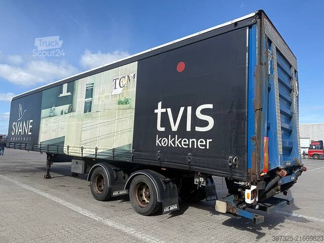 Раздвижные брезентовые навесы Kel-Berg Curtainsider / Planenauflieger / Gardin