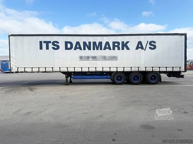 Раздвижные брезентовые навесы Kel-Berg Curtainsider / Planenauflieger / Gardin