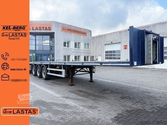 Platform trailer BP Trailer Flatbed / Flachbettauflieger / Ladtrailer
