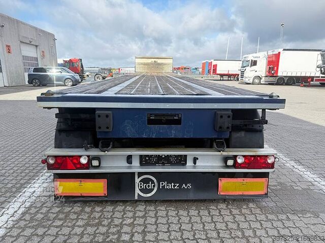 Platform trailer BP Trailer Flatbed / Flachbettauflieger / Ladtrailer