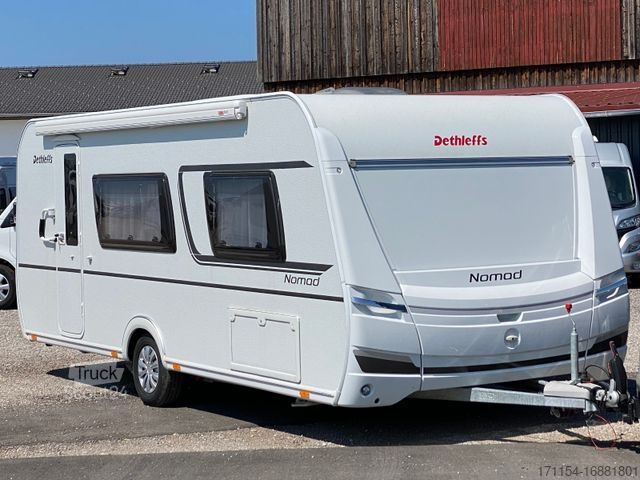 Caravan DETHLEFFS Nomad 520 ELT, Heckbad, SAT, Mover, Markise, ec