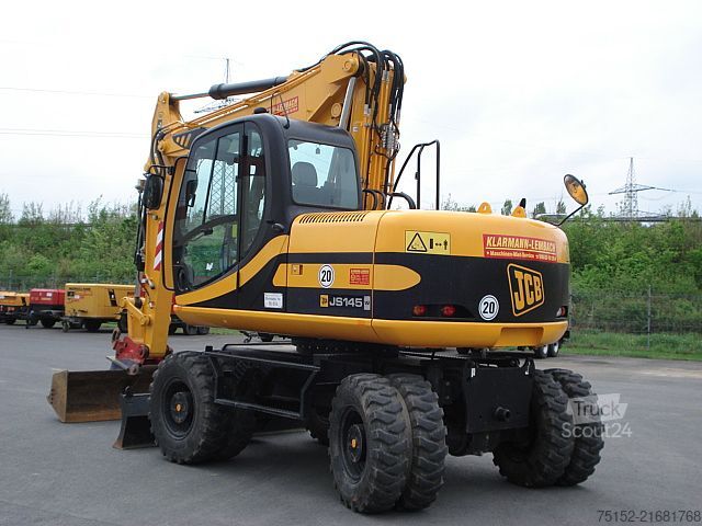 Kolesový bager JCB JS 145 W
