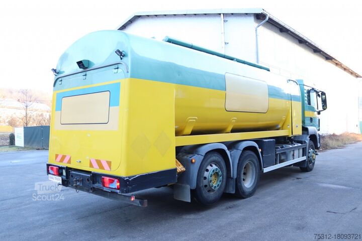 Βυτιοφόρο φορτηγό MAN TGS26.400  E5 6x4 HD ADR 19.100L 2 Kammern Pumpe