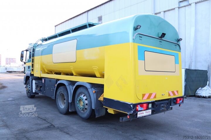Βυτιοφόρο φορτηγό MAN TGS26.400  E5 6x4 HD ADR 19.100L 2 Kammern Pumpe