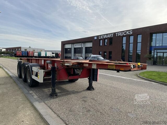 Konteyner taşımacılığı Van Hool Tankcontainerchassis 20 FT Chassis / ADR / BPW ...