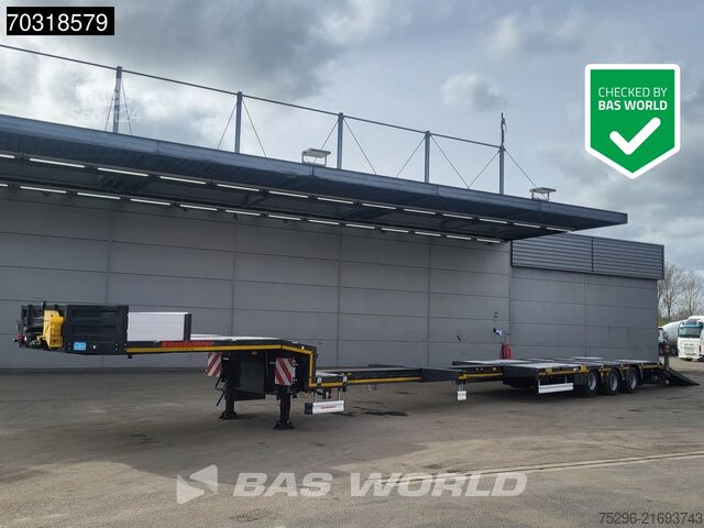 Caricatore basso Kässbohrer LB3E 3 axles NEW Lift + Steering Axle Extandabl...