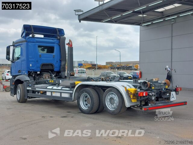 Sistema a braccio con gancio Mercedes Antos 2545 6X2 Retarder Meiller Hooklift Full A...