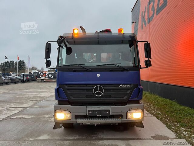 Самосвал с краном Mercedes-Benz Axor 2633 6x4 FASSI F110AK22 / BOX L=5040 mm