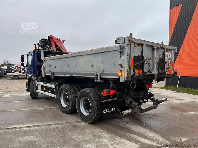 Самосвал с краном Mercedes-Benz Axor 2633 6x4 FASSI F110AK22 / BOX L=5040 mm