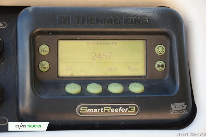 Refrižeratora puspiekabe SCHMITZ CARGOBULL SKO DDeck FP45 TK SLXi 300 LA h2.7m