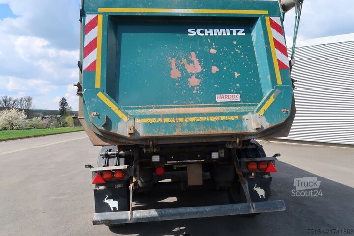 Tipper semitrailer SCHMITZ SKI 24 SL 06 7.2 Stahlrundmulde