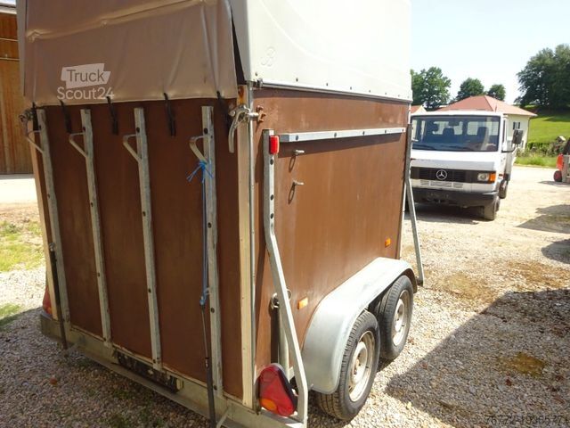 Pferdeanhänger Rausch /Sattelkammer/2-Pferde Anhänger/Pollydach
