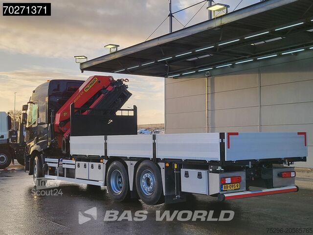 Distance alert  Speed limit alert  Moving off alert  Side collision alert driver attention support Renault C 480 6X2 NEW! Palfinger PK41002 EH Crane Kran ...