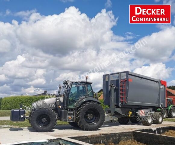 Krokcontainer Decker Containerbau Abrollcontainer Silage, 6500 mm sofort