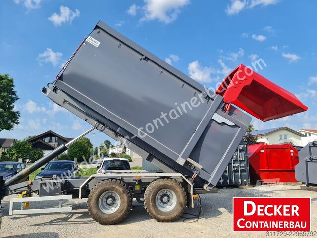 Krokcontainer Decker Containerbau Abrollcontainer Silage, 6500 mm sofort