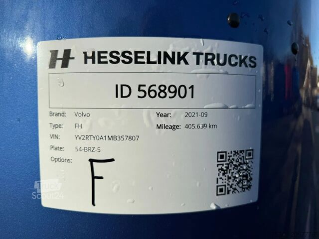 Standard-SZM Volvo FH 460 Globetrotter XL 2x tank Standairco 405.3...