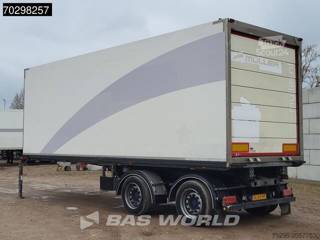 Koel-vriestransport Van Eck OT-21 TUV 06/26 City LZV Steeringaxle Flower Width