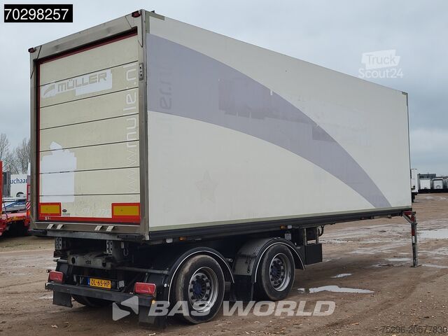 Koel-vriestransport Van Eck OT-21 TUV 06/26 City LZV Steeringaxle Flower Width