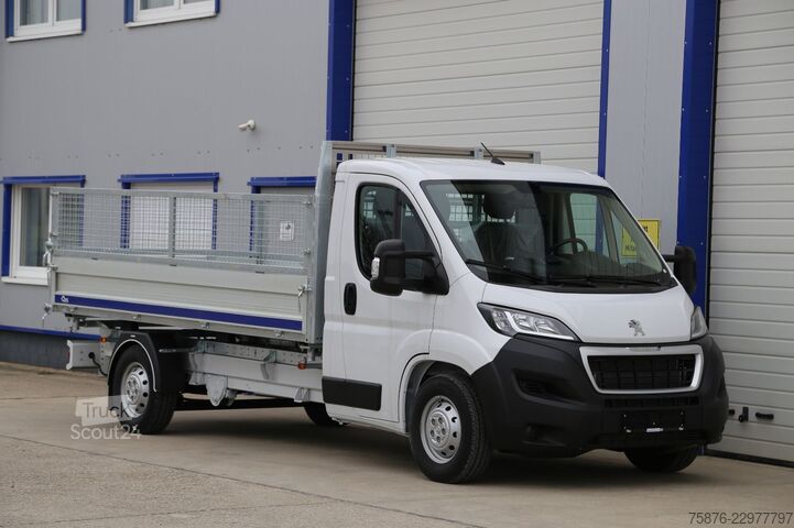 شاحنة نقل صغيرة قلاب PEUGEOT Boxer Kipper 390x204x40 cm