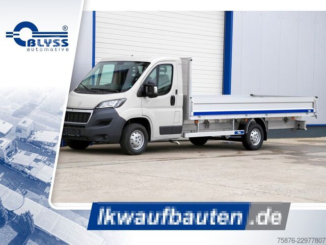 Pick-up panelvan PEUGEOT Boxer 180 PS Pritsche 480 x 220 x 40 cm