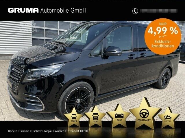 Minibus Mercedes-Benz V 250 d STYLE L AMG AIRM+AHZV+EL.TÜREN+DISTR+360