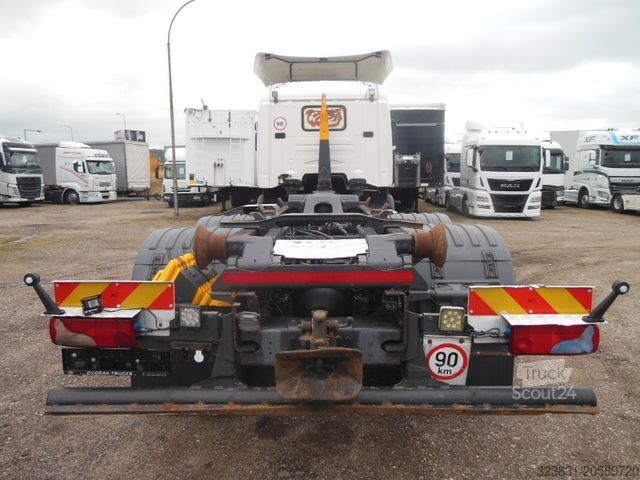 Camión portacontenedores de gancho SCANIA R 450, 6X4, RETARDER, PALFINGER T20