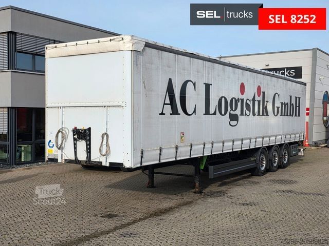 Atvērta puspiekabe ar tentu BERGER SAPL 24 / Coilmulde / 5.460 kg