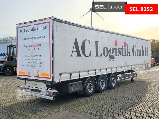 Atvērta puspiekabe ar tentu BERGER SAPL 24 / Coilmulde / 5.460 kg