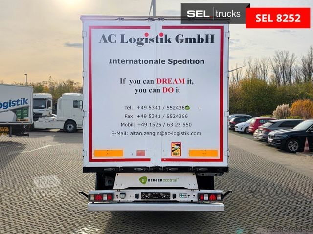 Atvērta puspiekabe ar tentu BERGER SAPL 24 / Coilmulde / 5.460 kg