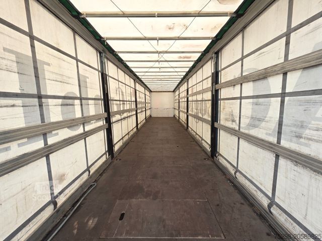 Atvērta puspiekabe ar tentu BERGER SAPL 24 / Coilmulde / 5.460 kg